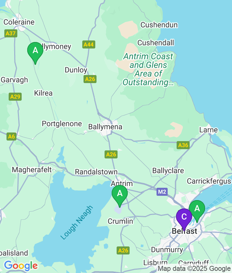 Belfast Available Airport Options